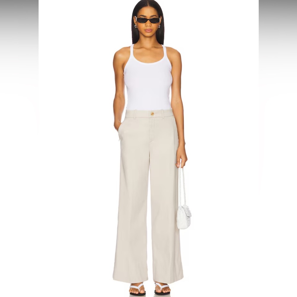 SPANX | Stretch Twill Patch Pocket Wide Leg